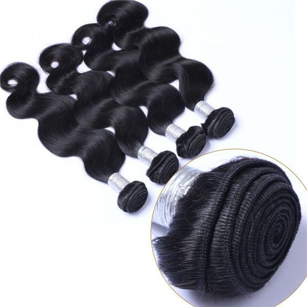 EMEDA high quality unprocessed peruvian virgin body wave hair weave for sale QM021